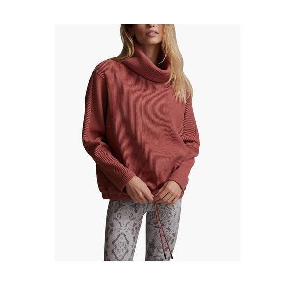 Varley Charles Sweatshirt Antique Bronze, Withered Rose, size Small - Picture 1 of 10